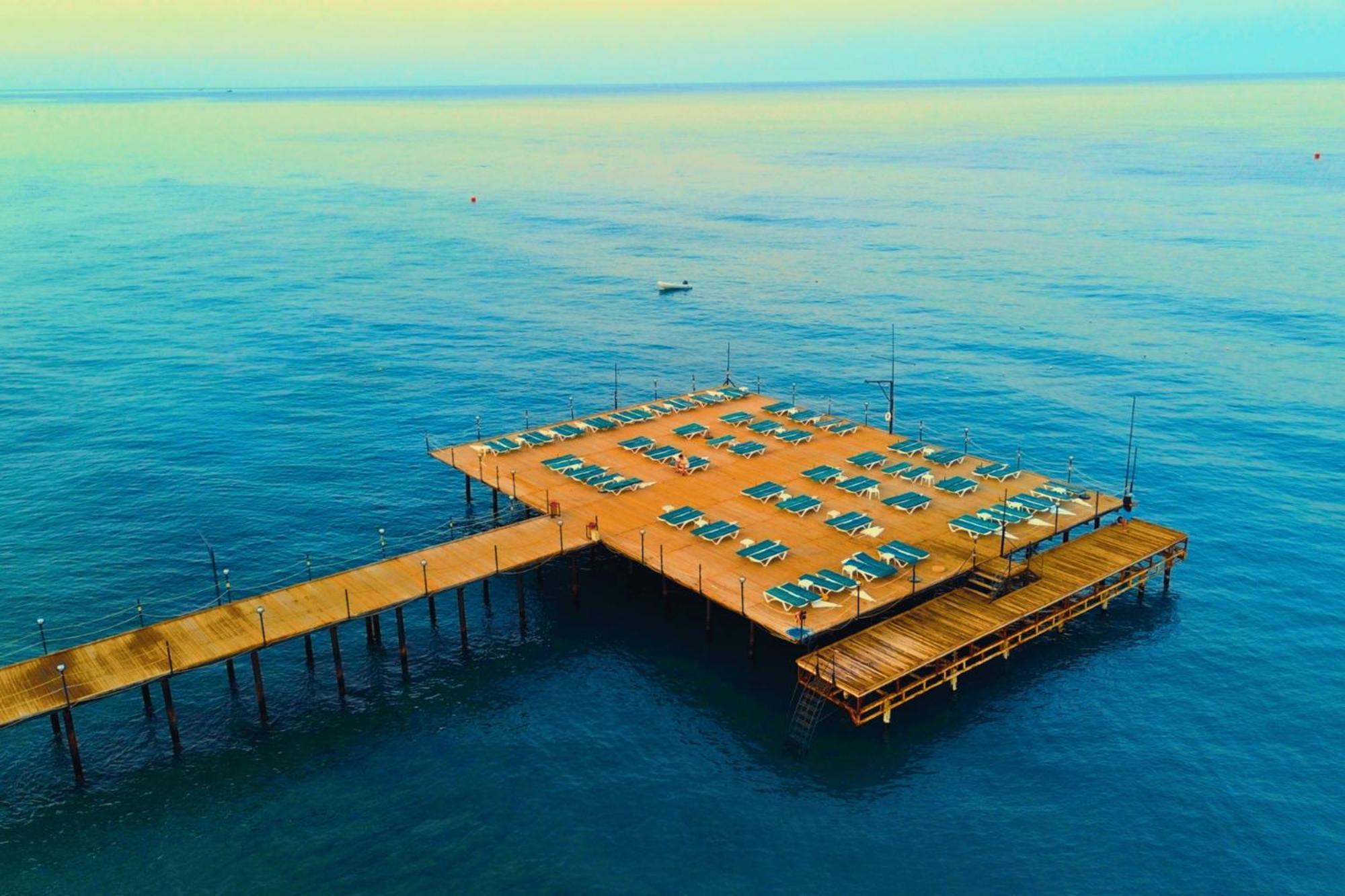 Senza Grand Santana Hotel Mahmutlar Exterior foto