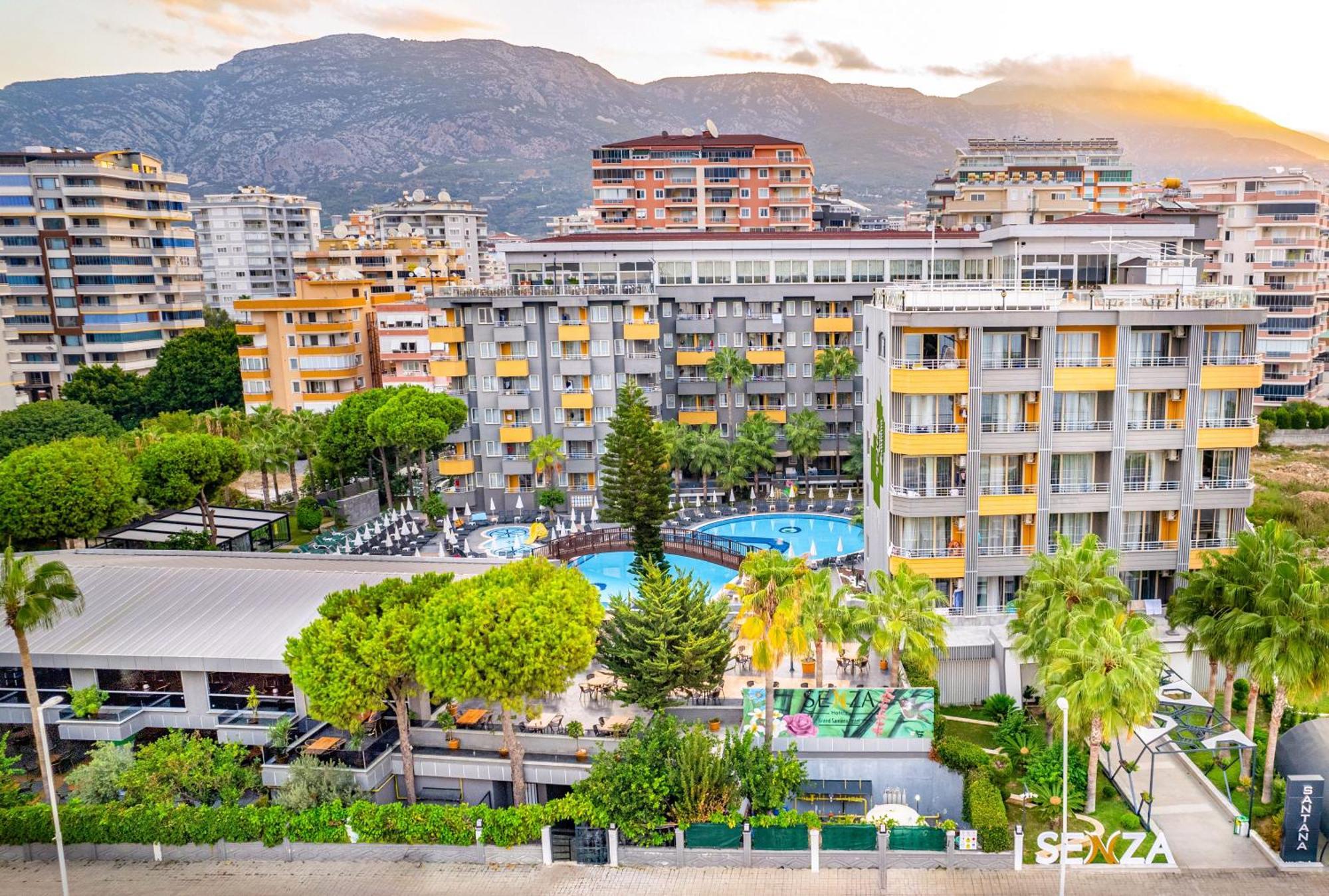 Senza Grand Santana Hotel Mahmutlar Exterior foto