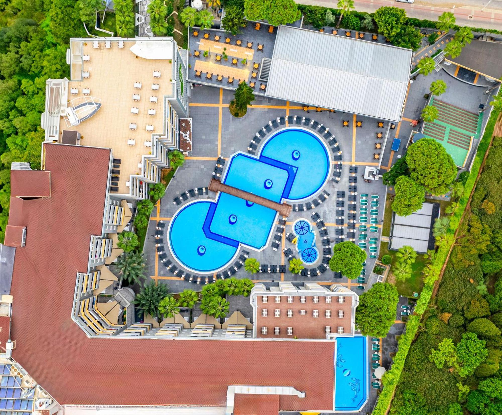 Senza Grand Santana Hotel Mahmutlar Exterior foto